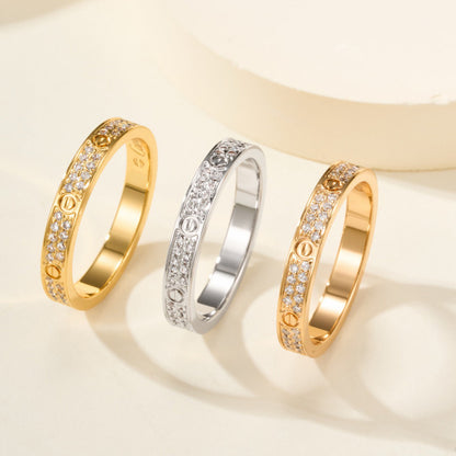 [Amore]LOVE RING 2.65MM DIAMOND