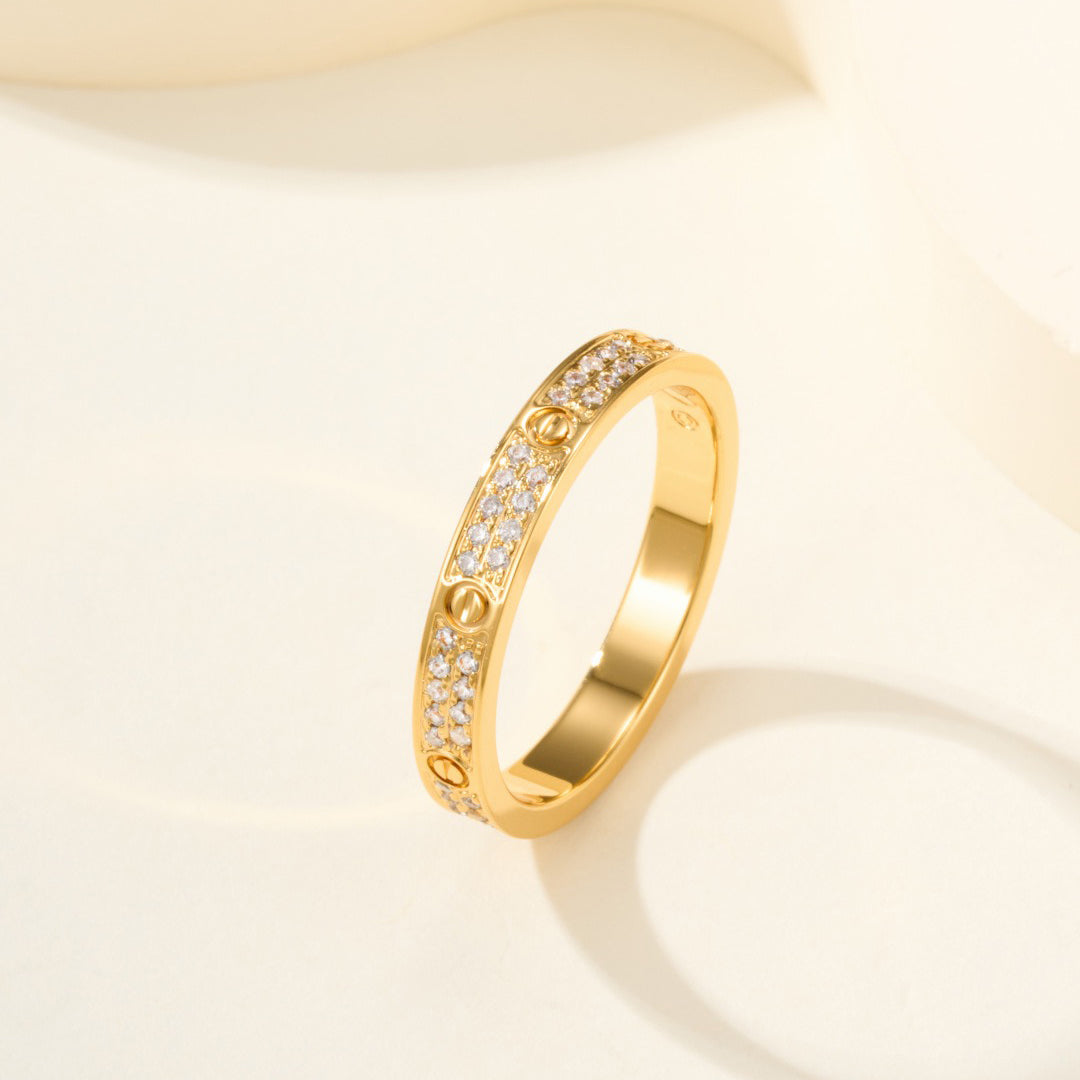 [Amore]LOVE RING 2.65MM DIAMOND