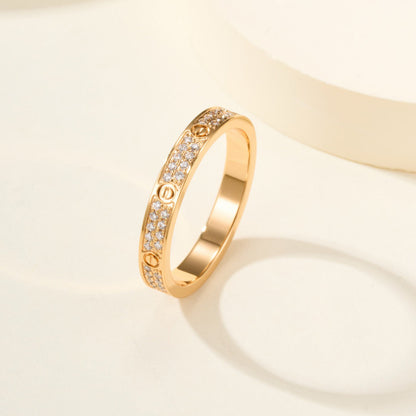[Amore]LOVE RING 2.65MM DIAMOND