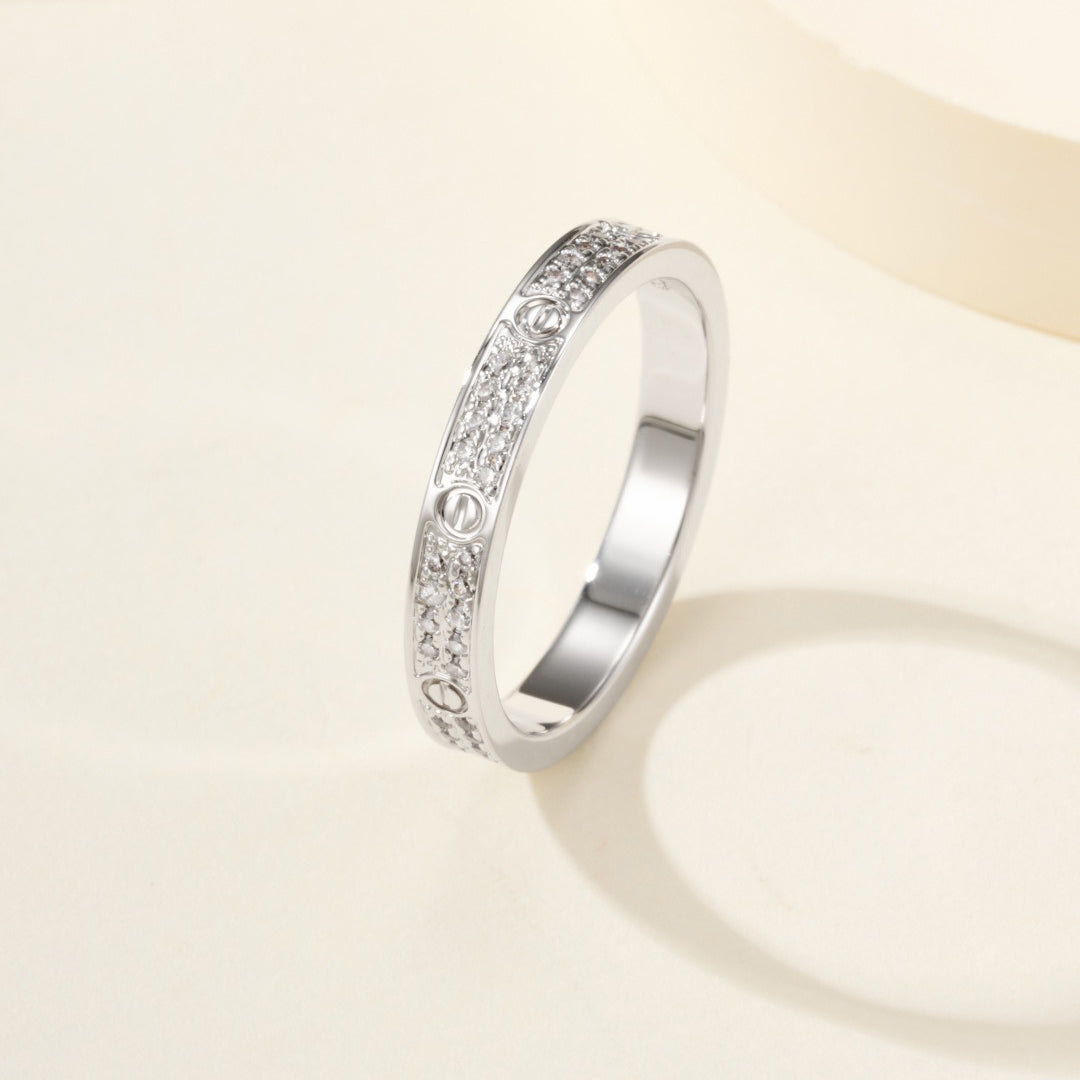 [Amore]LOVE RING 2.65MM DIAMOND