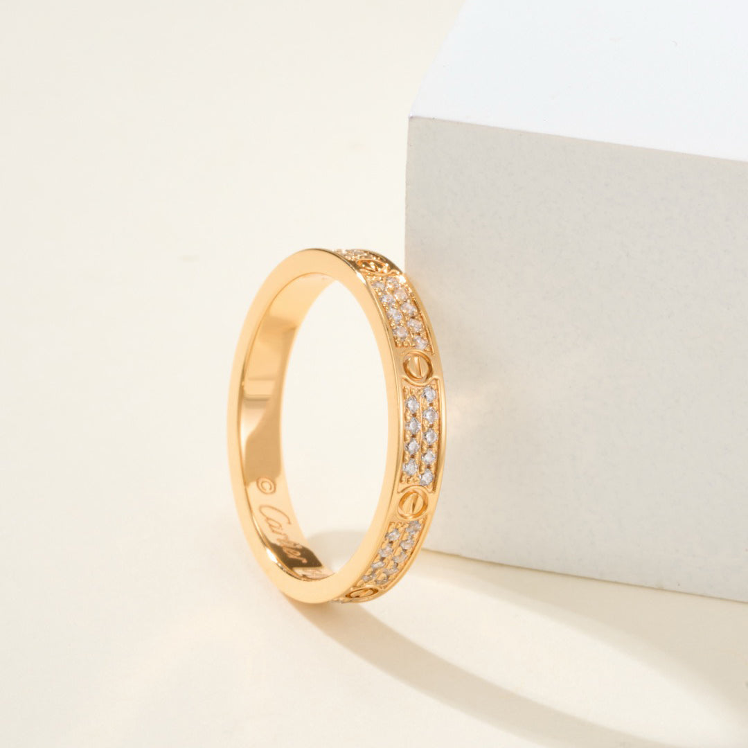 [Amore]LOVE RING 2.65MM DIAMOND