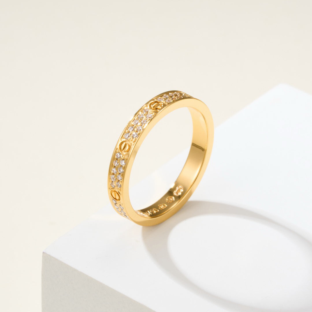 [Amore]LOVE RING 2.65MM DIAMOND