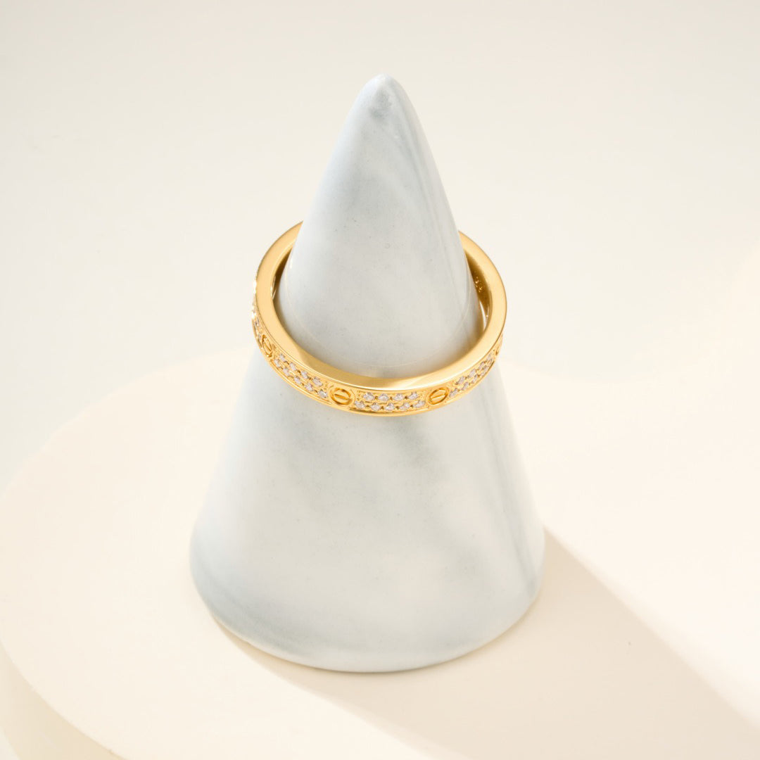 [Amore]LOVE RING 2.65MM DIAMOND