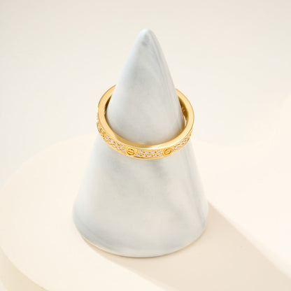 [Amore]LOVE RING 2.65MM DIAMOND