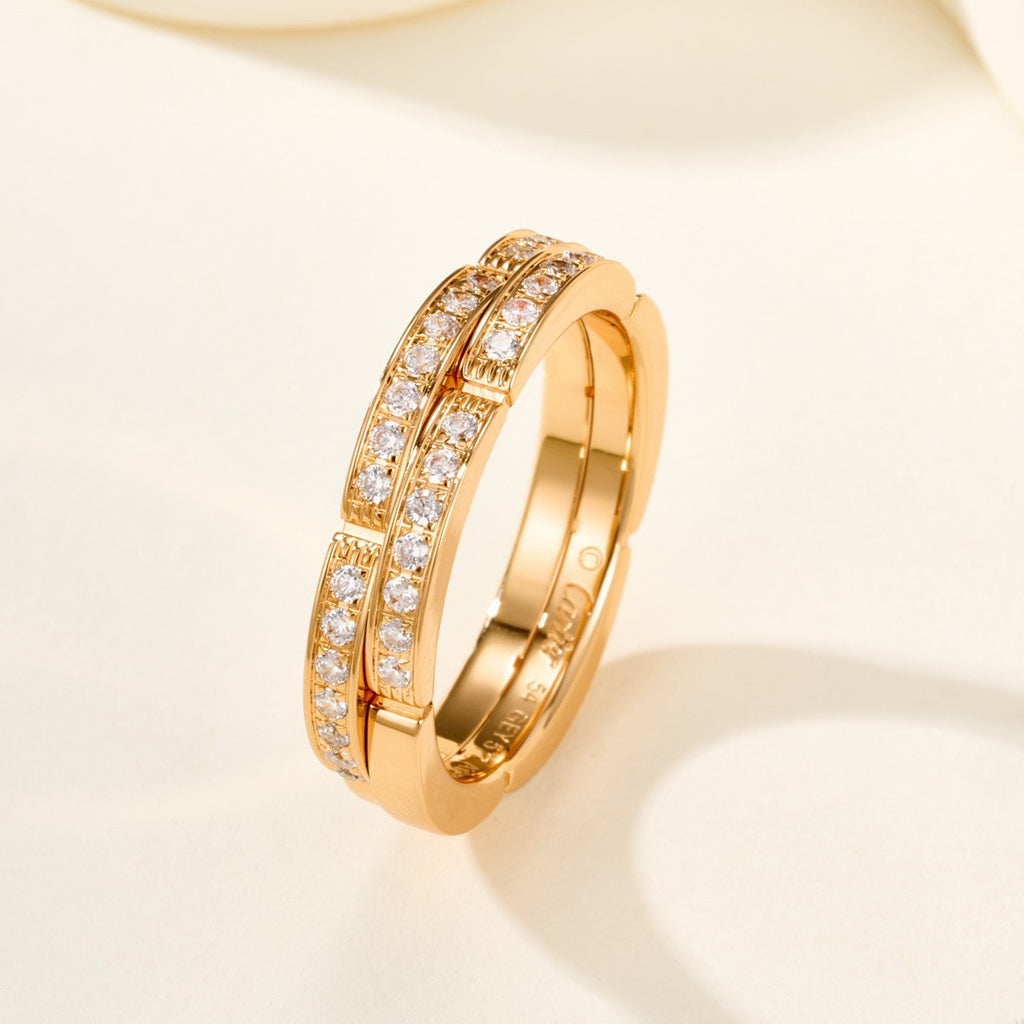 [Amore]MAILLON PANTHERE DIAMOND RING