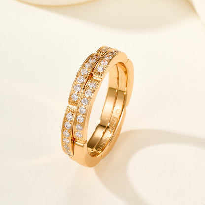 [Amore]MAILLON PANTHERE DIAMOND RING