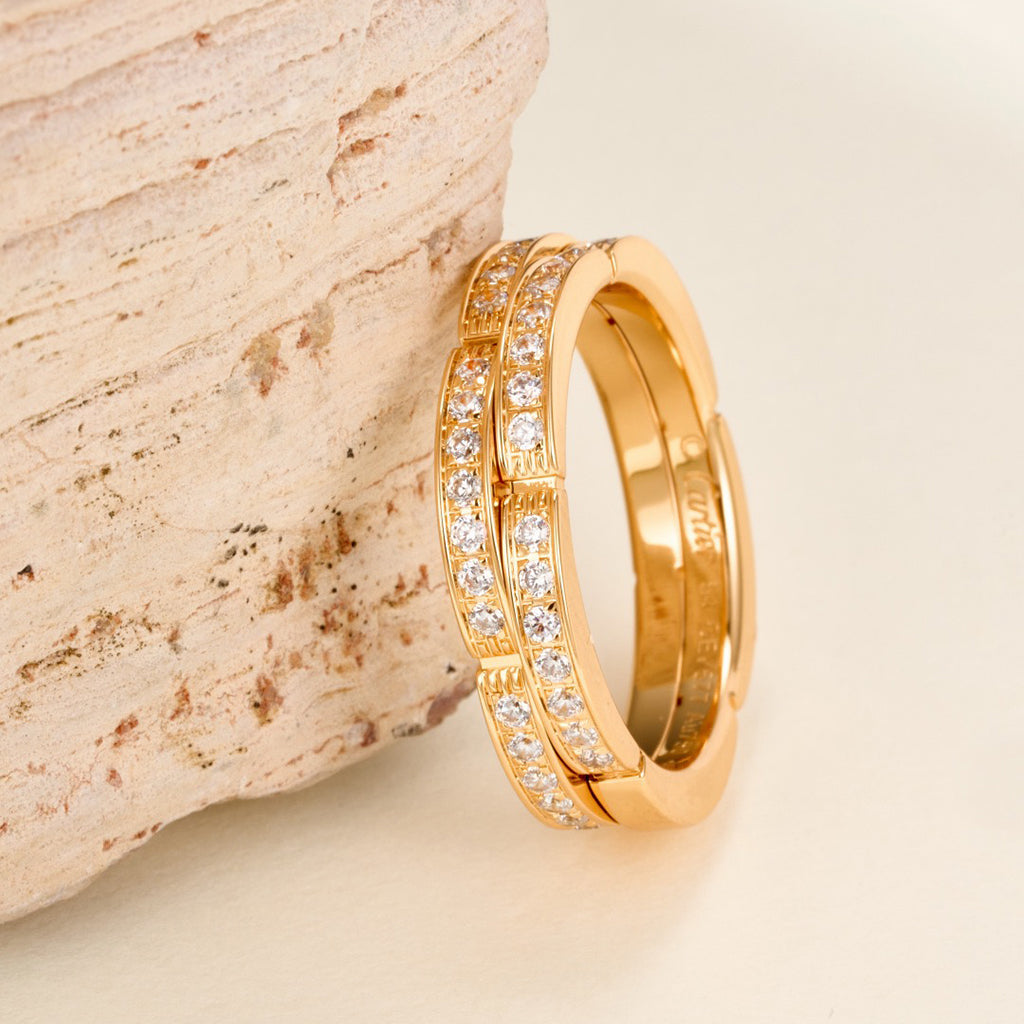 [Amore]MAILLON PANTHERE DIAMOND RING