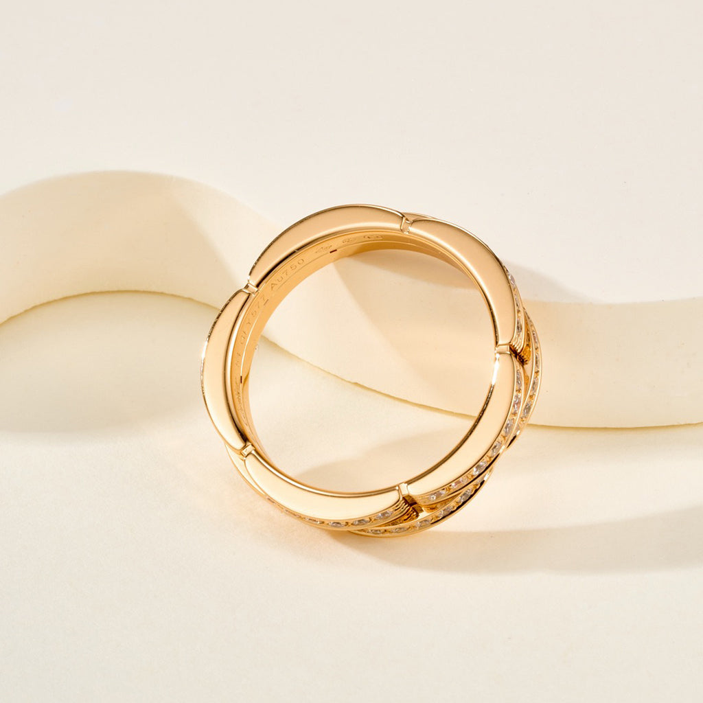 [Amore]MAILLON PANTHERE DIAMOND RING