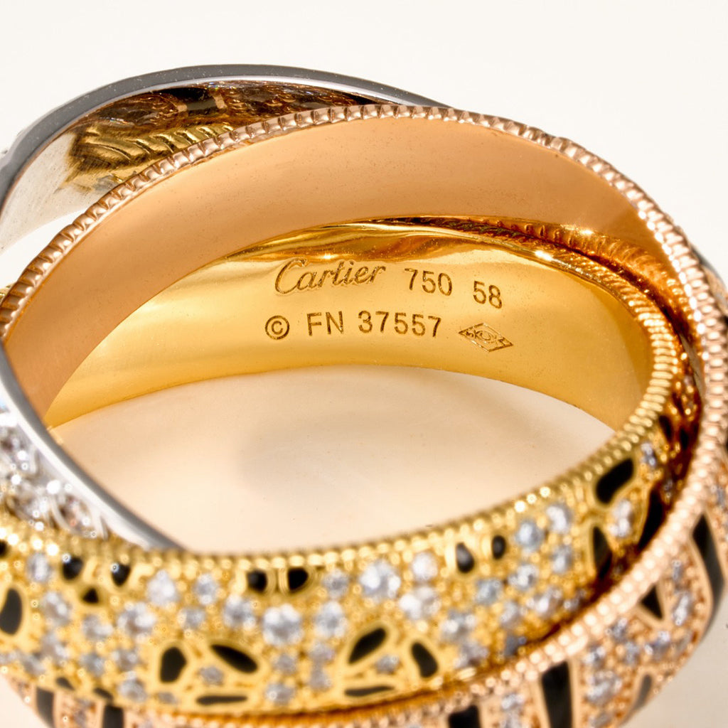 [Amore]TRINITY  RING LEOPARD PRINT