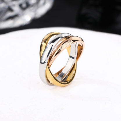 [Amore]TRINITY 3.2MM RING COLLECTION
