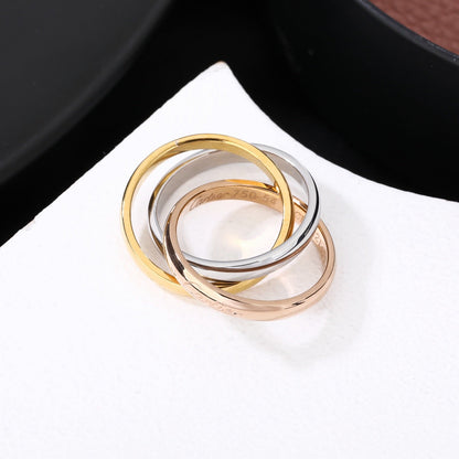 [Amore] TRINITY 3.2MM RING COLLECTION
