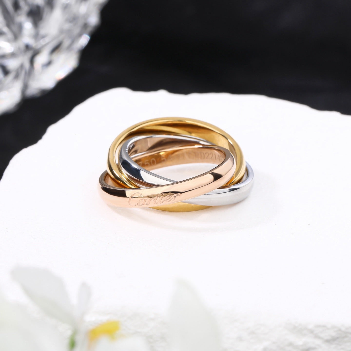 [Amore]TRINITY 3.2MM RING COLLECTION