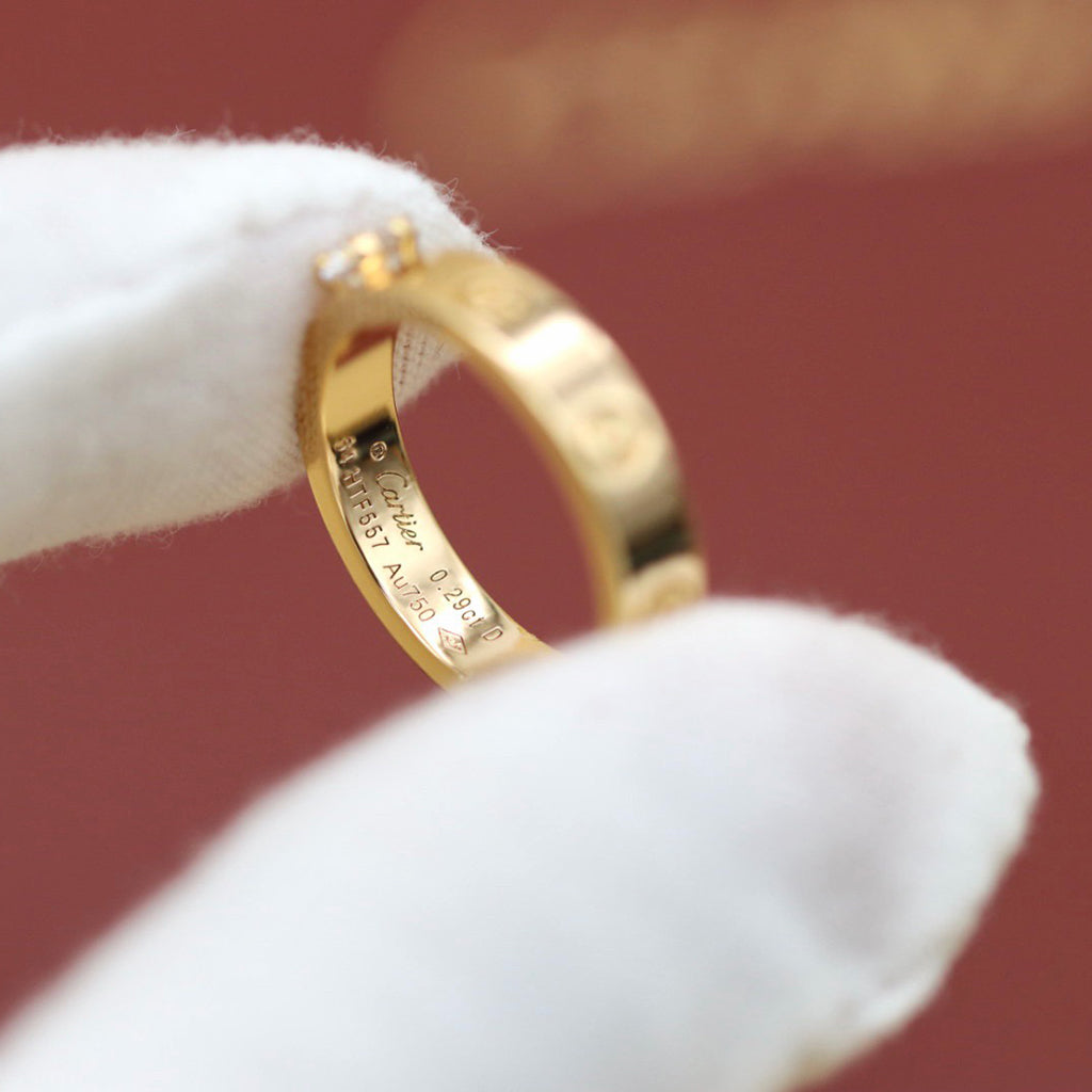 [Amore]LOVE RING 3.6MM 1 BIG DIAMOND