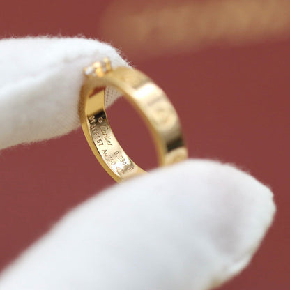 [Amore]LOVE RING 3.6MM 1 BIG DIAMOND