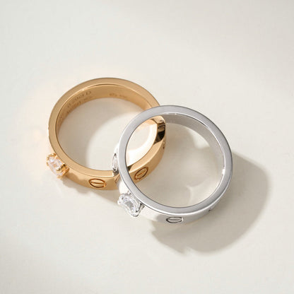 [Amore]LOVE RING 3.6MM 1 BIG DIAMOND