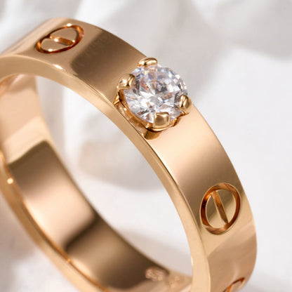 [Amore]LOVE RING 3.6MM 1 BIG DIAMOND