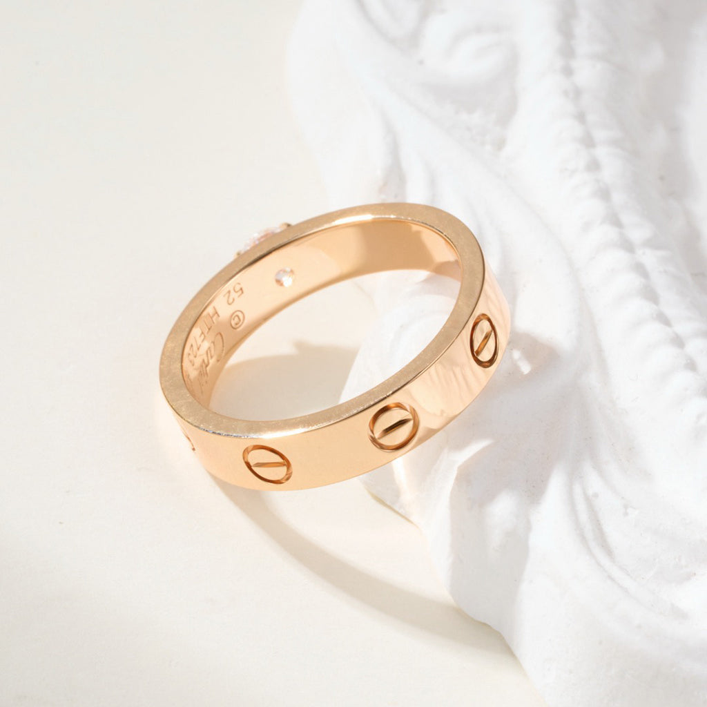 [Amore]LOVE RING 3.6MM 1 BIG DIAMOND
