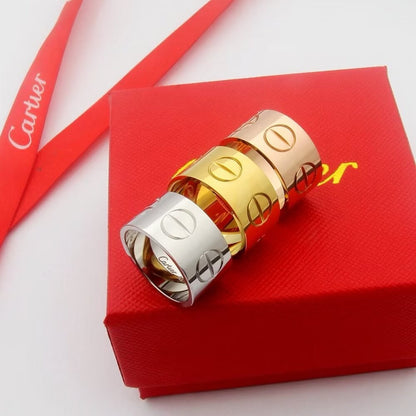 [Amore]LOVE 11MM LARGE RING