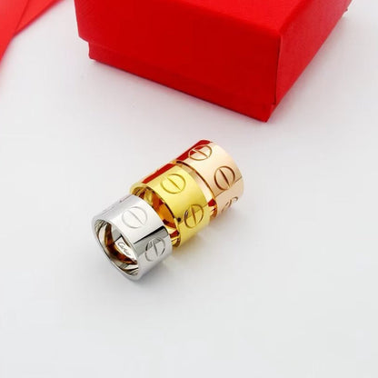 [Amore]LOVE 11MM LARGE RING