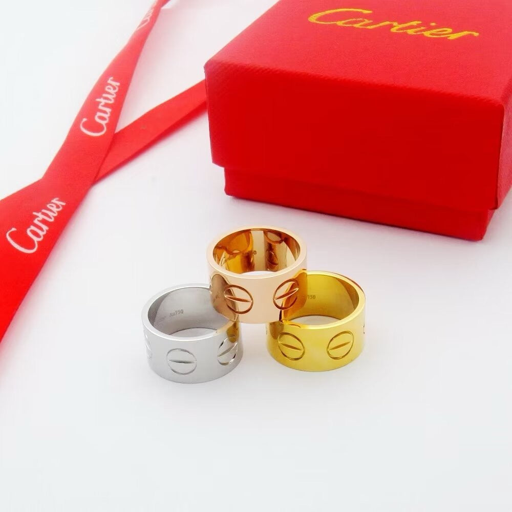 [Amore]LOVE 11MM LARGE RING