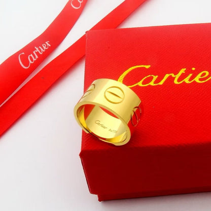 [Amore]LOVE 11MM LARGE RING