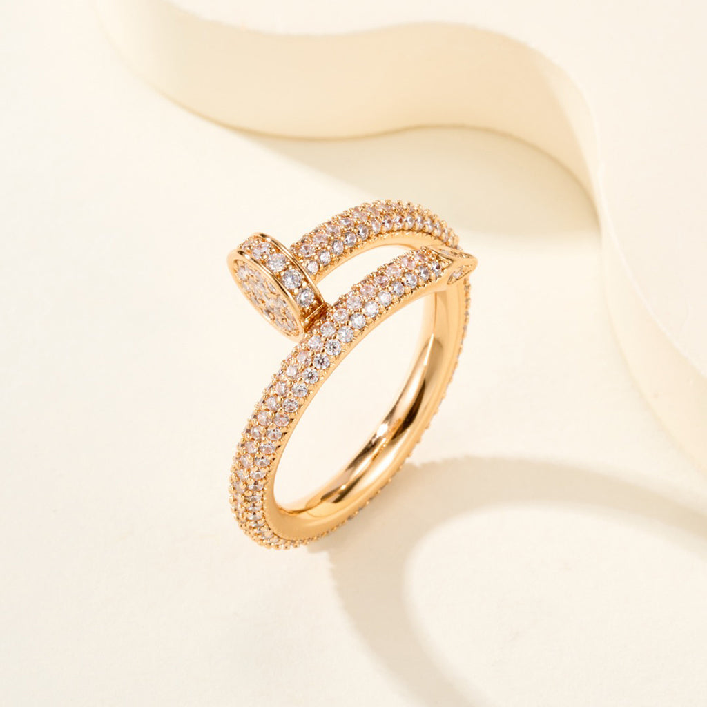 [Amore]JUSTE RING 2.6MM FULL DIAMOND