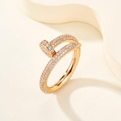 [Amore]JUSTE RING 2.6MM FULL DIAMOND
