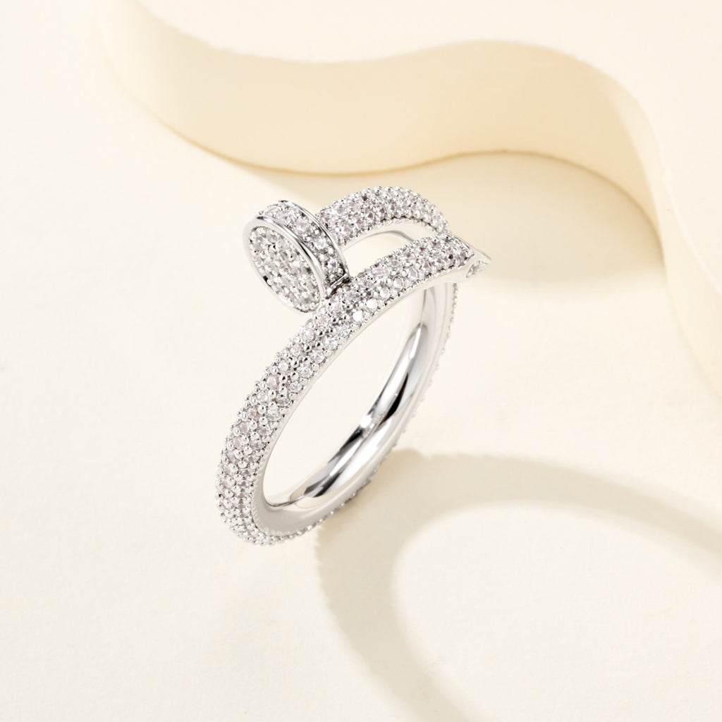 [Amore]JUSTE RING 2.6MM FULL DIAMOND