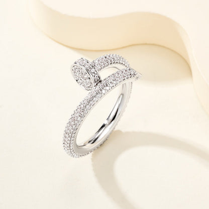 [Amore]JUSTE RING 2.6MM FULL DIAMOND