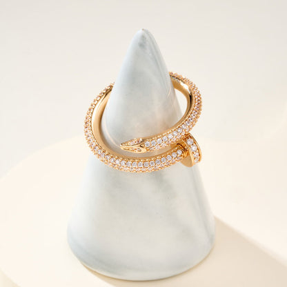 [Amore]JUSTE RING 2.6MM FULL DIAMOND