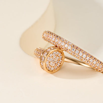 [Amore]JUSTE RING 2.6MM FULL DIAMOND