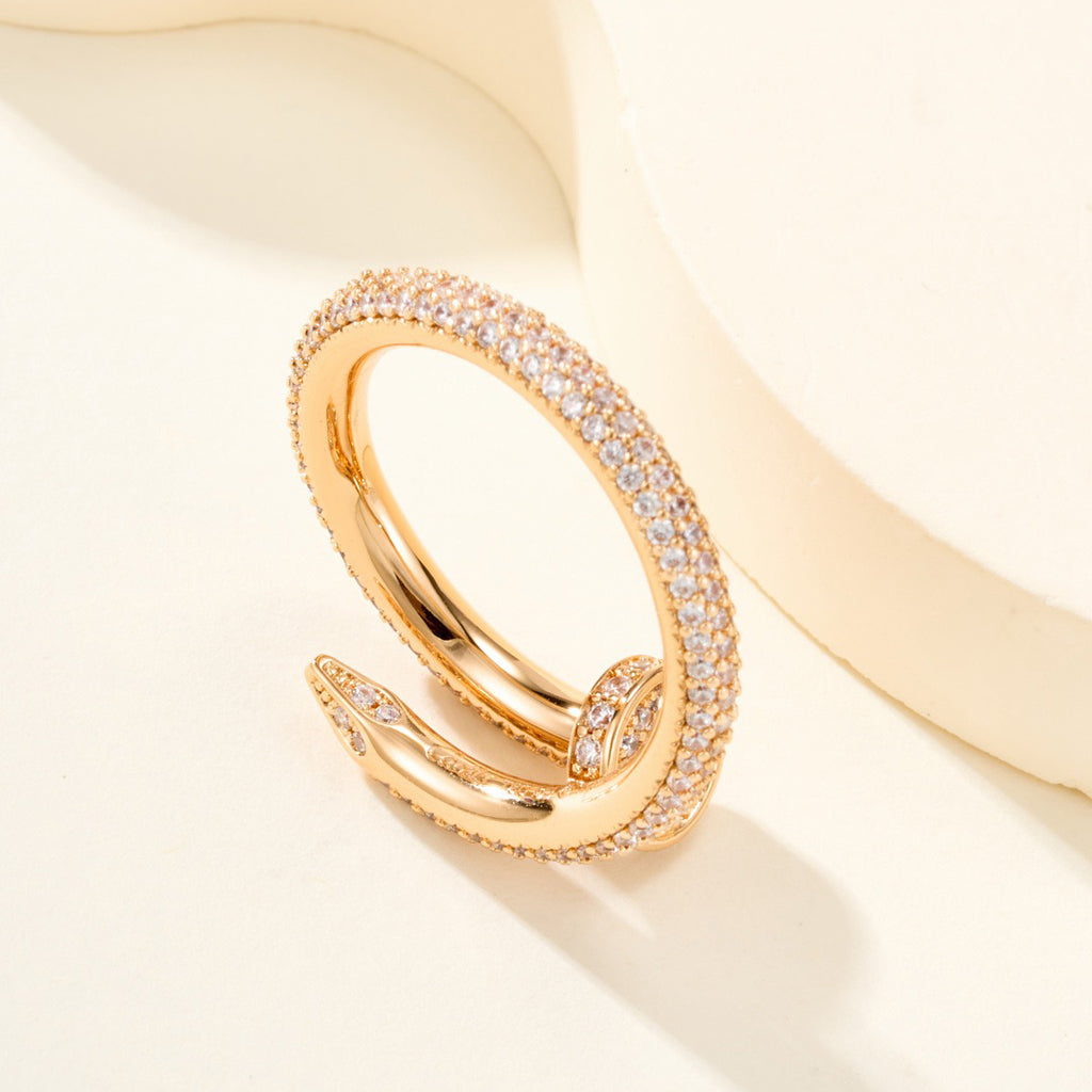 [Amore]JUSTE RING 2.6MM FULL DIAMOND