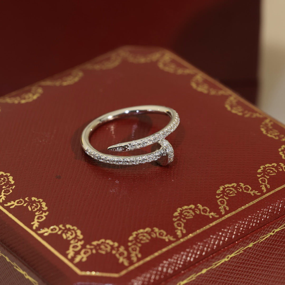 [Amore]JUSTE 1.8MM FULL DIAMOND RING