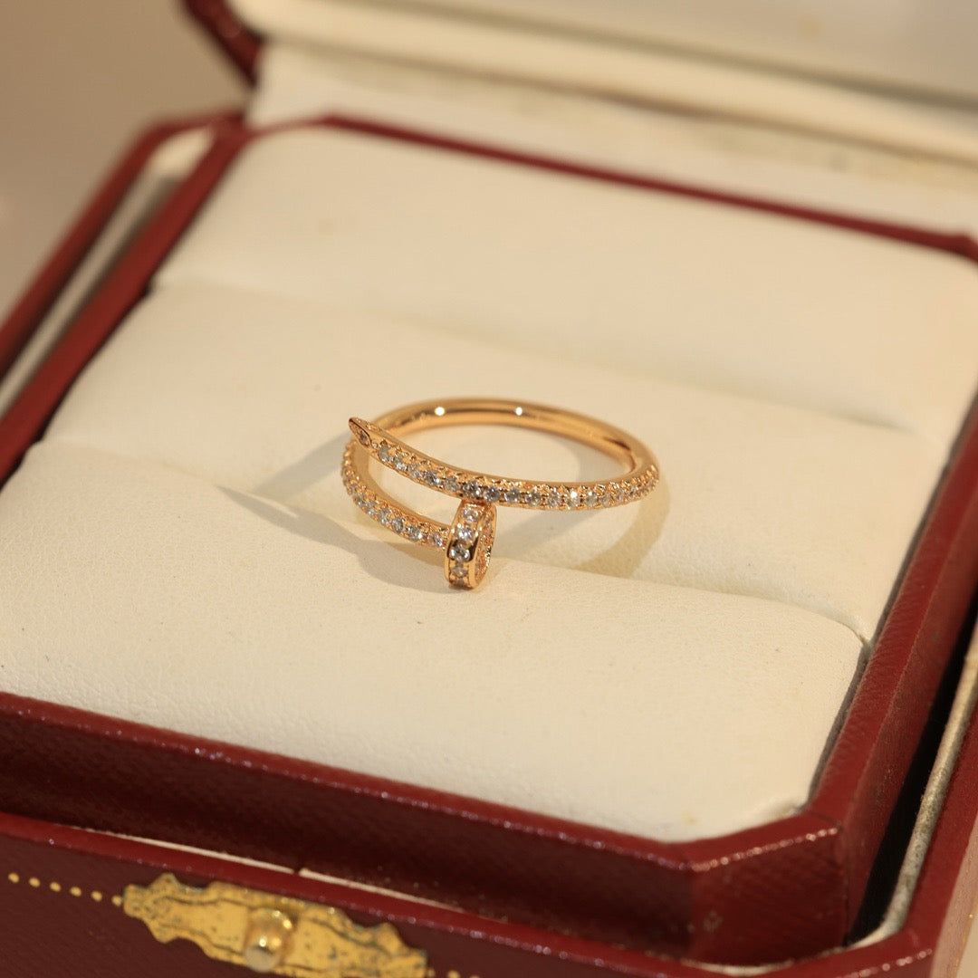 [Amore]JUSTE 1.8MM FULL DIAMOND RING