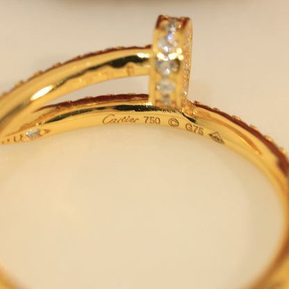 [Amore]JUSTE 1.8MM FULL DIAMOND RING
