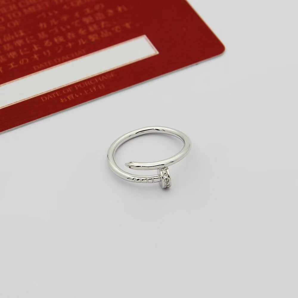 [Amore]JUSTE 1.8MM HALF DIAMOND RING