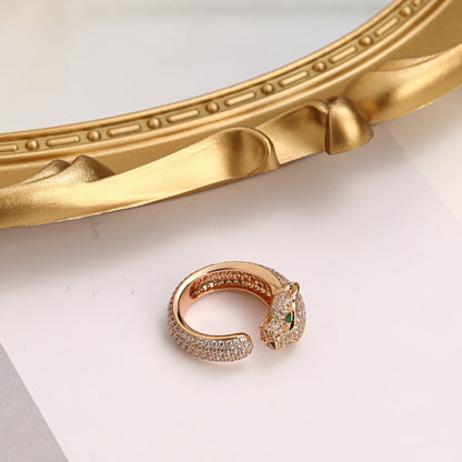 [Amore]PANTHERE FULL DIAMOND SMALL RING