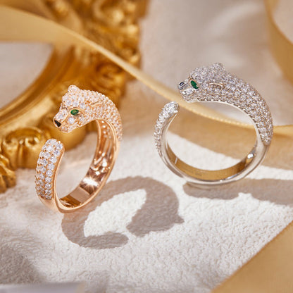 [Amore]PANTHERE FULL DIAMOND SMALL RING