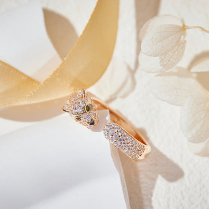 [Amore]PANTHERE FULL DIAMOND SMALL RING