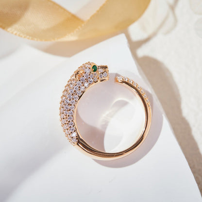 [Amore]PANTHERE FULL DIAMOND SMALL RING