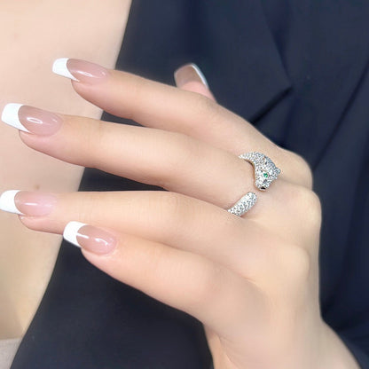 [Amore]PANTHERE FULL DIAMOND SMALL RING