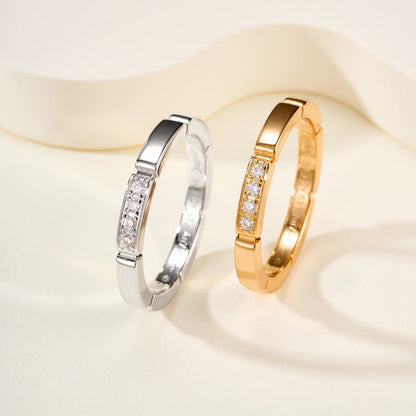 [Amore]MAILLON PANTHERE 4 DIAMOND RING