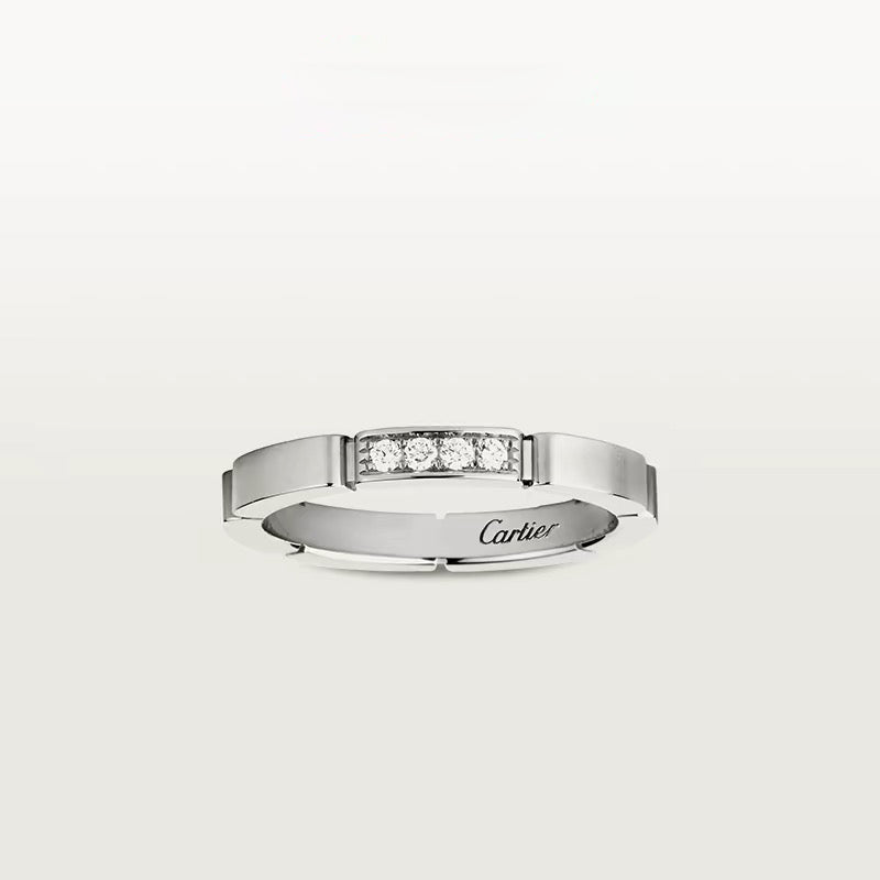 [Amore]MAILLON PANTHERE 4 DIAMOND RING