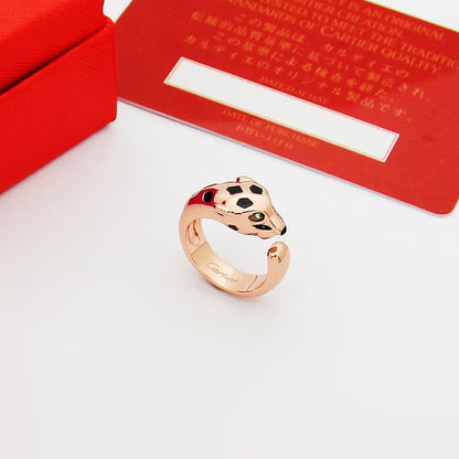 [Amore]PANTHERE SPOTTED MEDIUM RING
