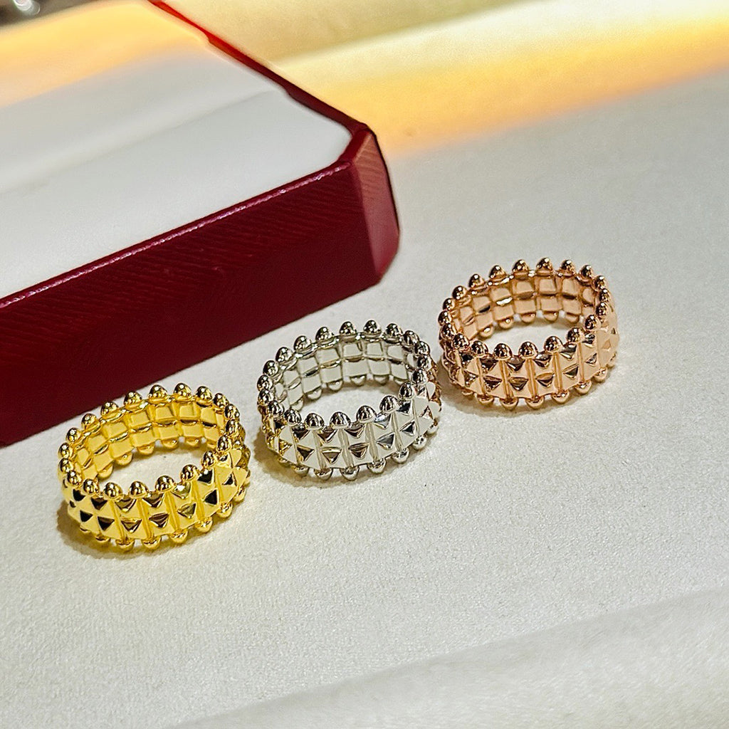 [Amore]CLASH 9.2MM DOUBLE ROW RING