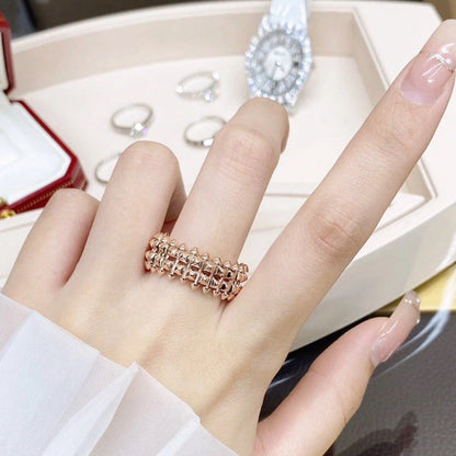 [Amore]CLASH 9.2MM DOUBLE ROW RING
