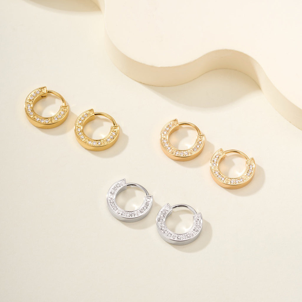 [Amore]LOVE DIAMOND EARRINGS
