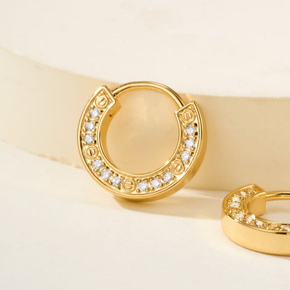 [Amore]LOVE DIAMOND EARRINGS