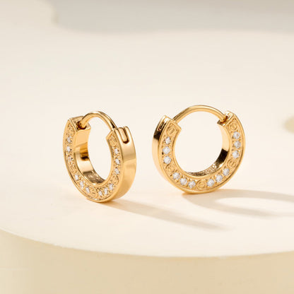 [Amore]LOVE DIAMOND EARRINGS