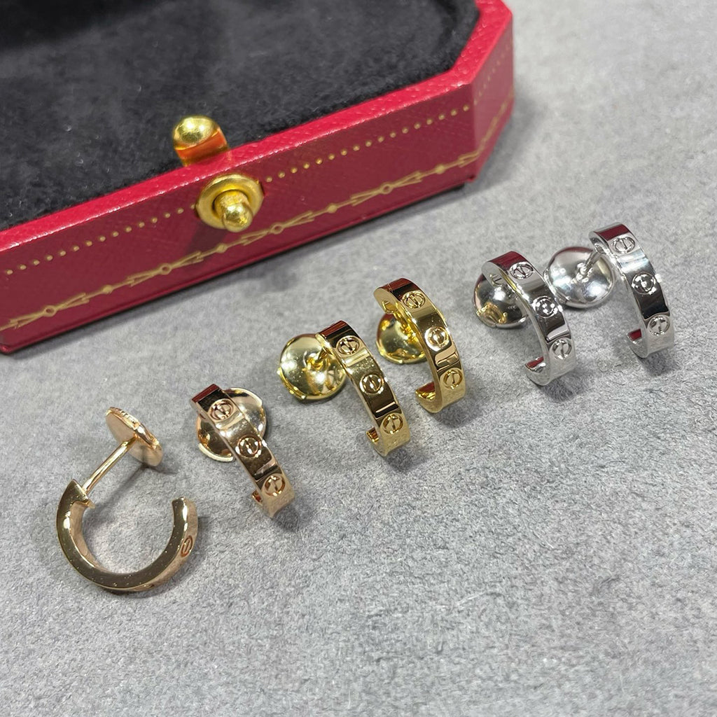 [Amore]LOVE EARRINGS 2.65 MM NO DIAMOND SMALL